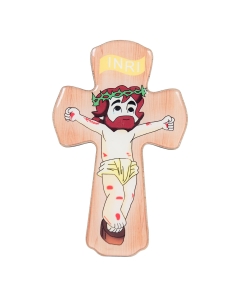 Crucifixo Infantil de Mesa e Parede