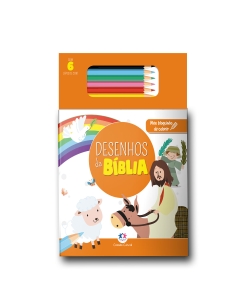 Livro Desenhos da Bíblia (Bloquinho para Colorir)