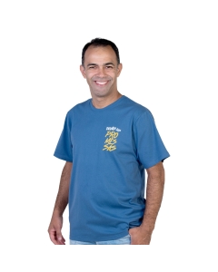 Camiseta Slim PHN Dignos das Promessas - Azul