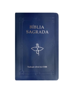 Bíblia Luxo Letra Grande - Azul