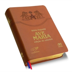 Livro Bíblia Ave-Maria - Edição de Estudos