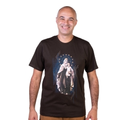Camiseta Nossa Senhora do Carmo - Marrom