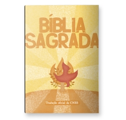 Bíblia Sagrada Tradução Oficial da CNBB - Capa Laranja - Jovem