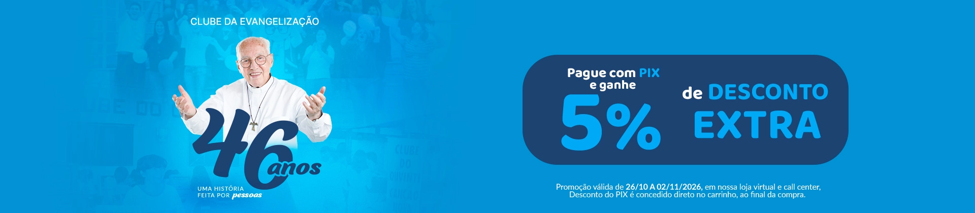Banner principal DESCONTO PIX - ESPECIAL DE CAMPANHA