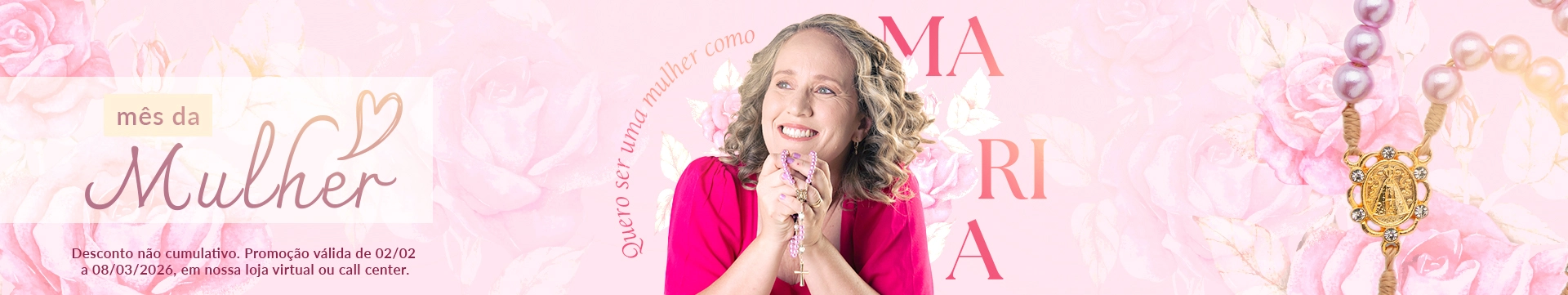 Banner principal mês da mulher