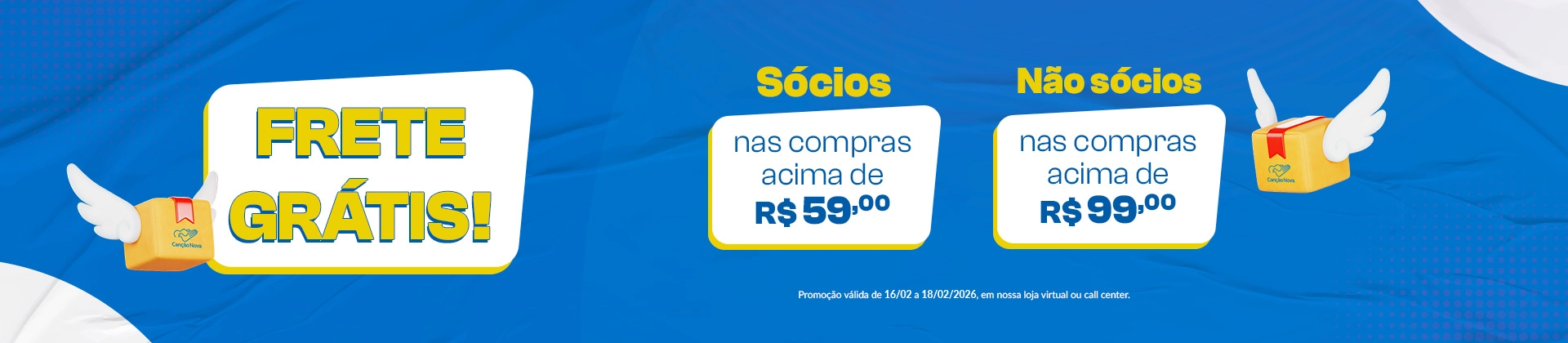 Banner principal frete grátis