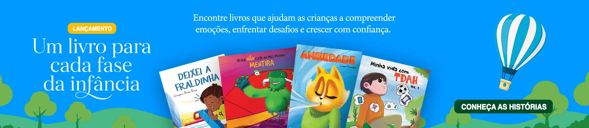 Banner principal Um Livro Para Cada Fase