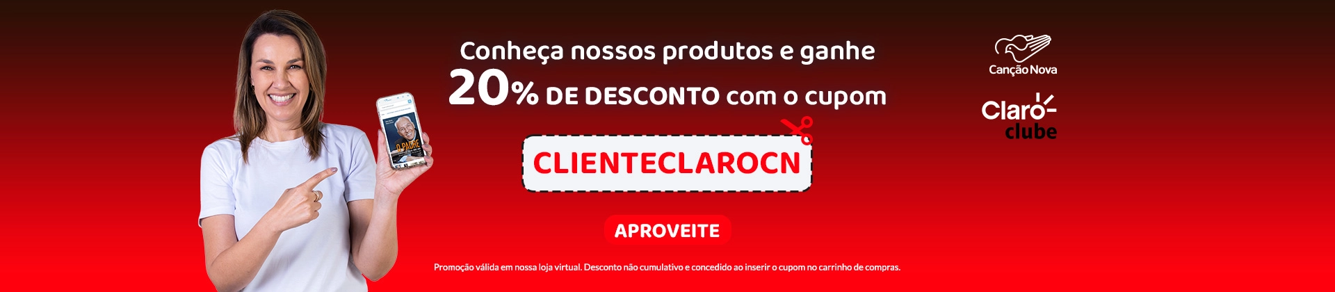 Banner principal CUPOM CLIENTECLAROCN