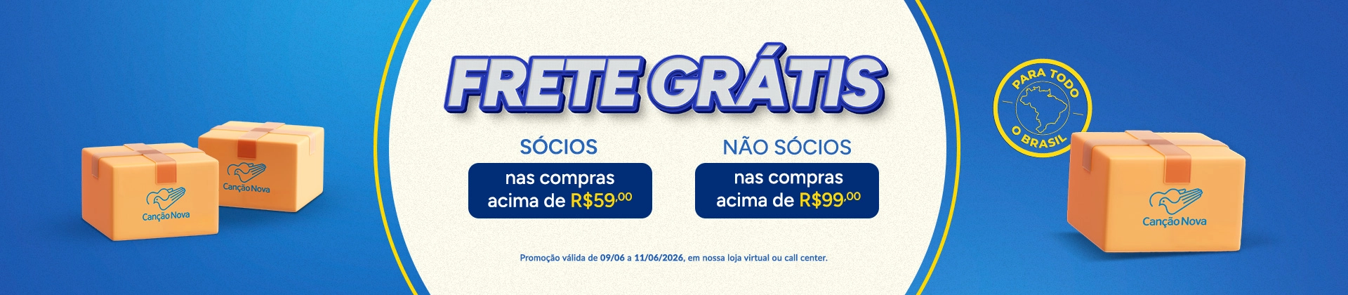 Banner principal FRETE GRÁTIS