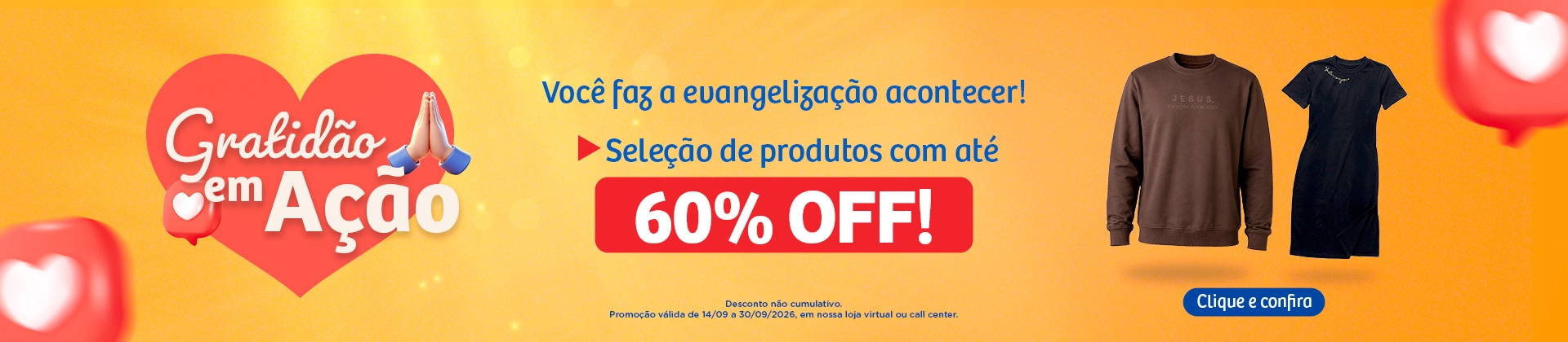 Banner principal gratidao em acao