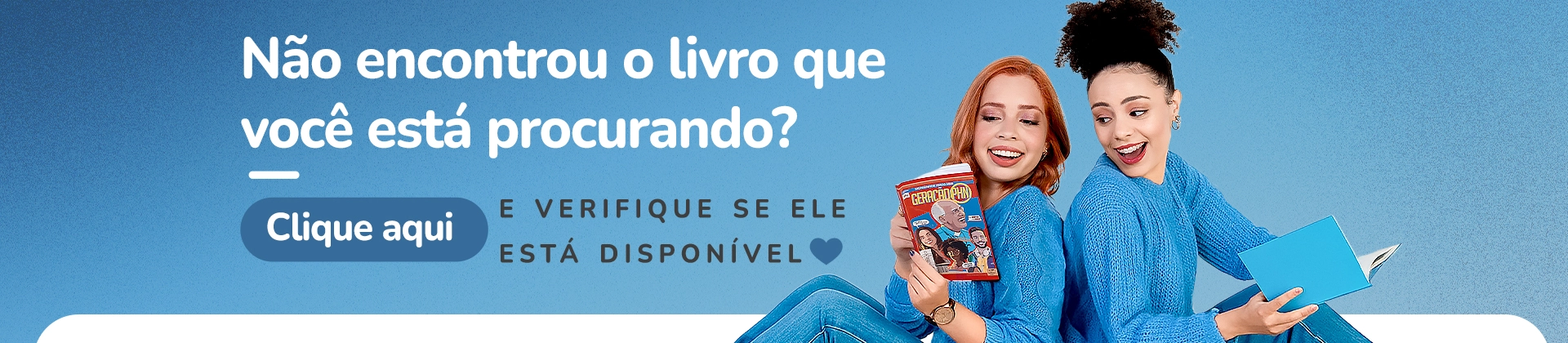 Banner principal Encontre os livros da Canção Nova que não estão mais nas lojas!