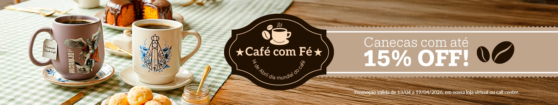 Banner principal café com fé