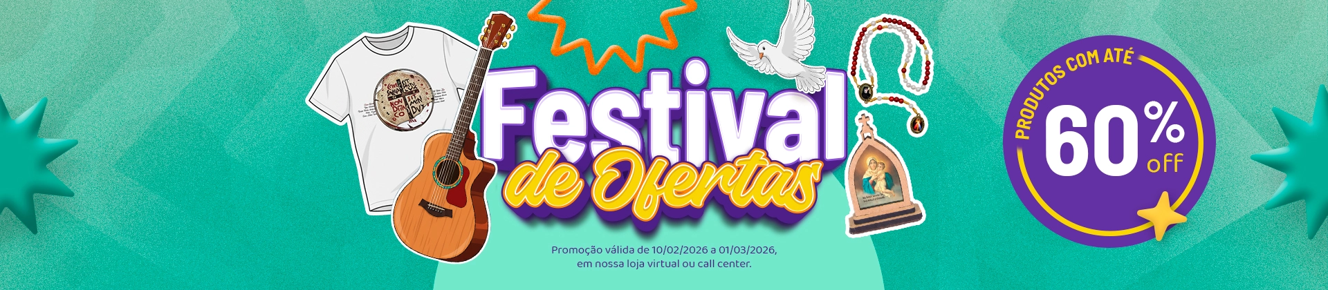 Banner principal festival de ofertas