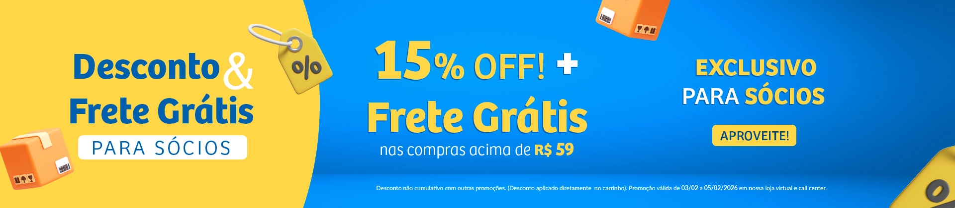 Banner principal FRETE GRÁTIS