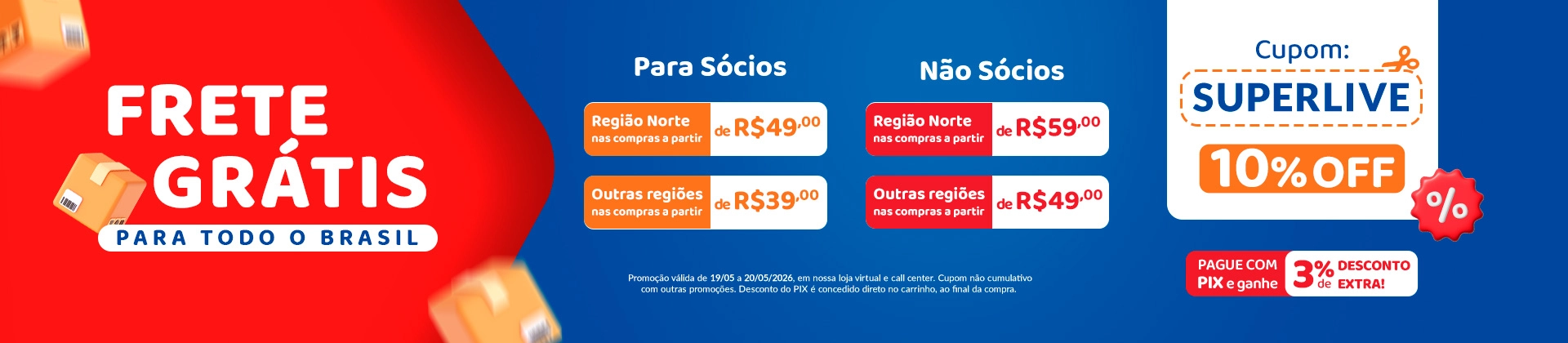 Banner principal frete gratis 12/02 Banner principal frete gratis 12/02