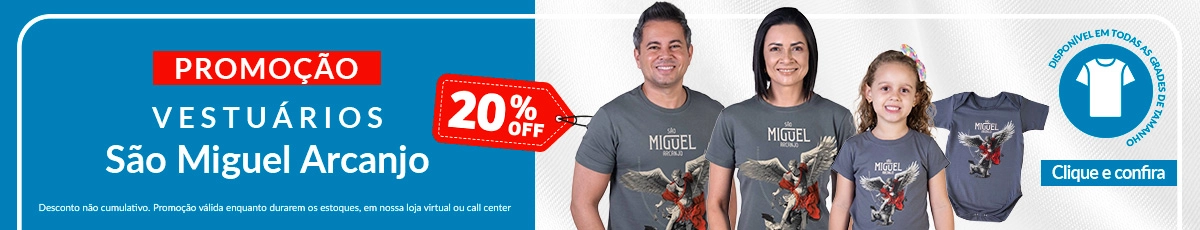 Banner vestuário são miguel