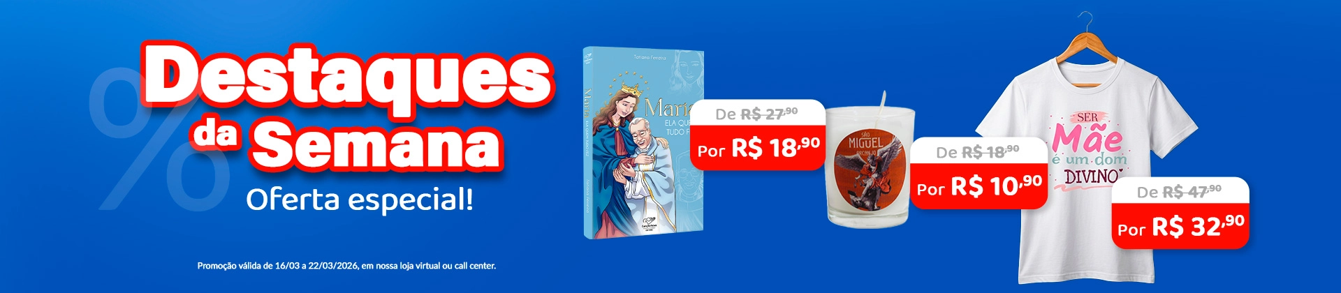 Banner principal destaque da semana 16