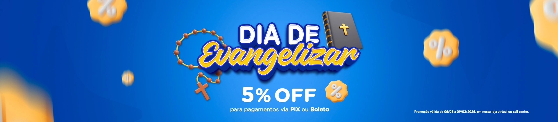 Banner principal dia de evangelizar