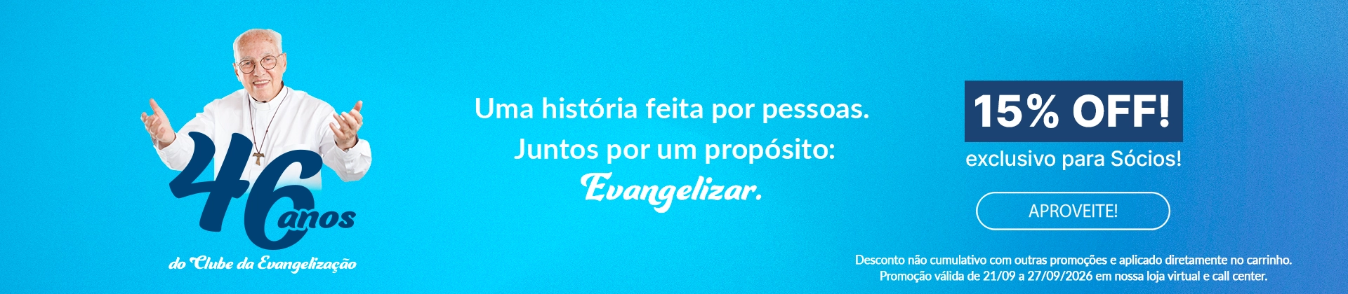 Banner principal 45 anos clube