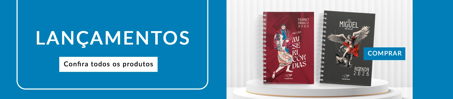 Banner principal lançamentos