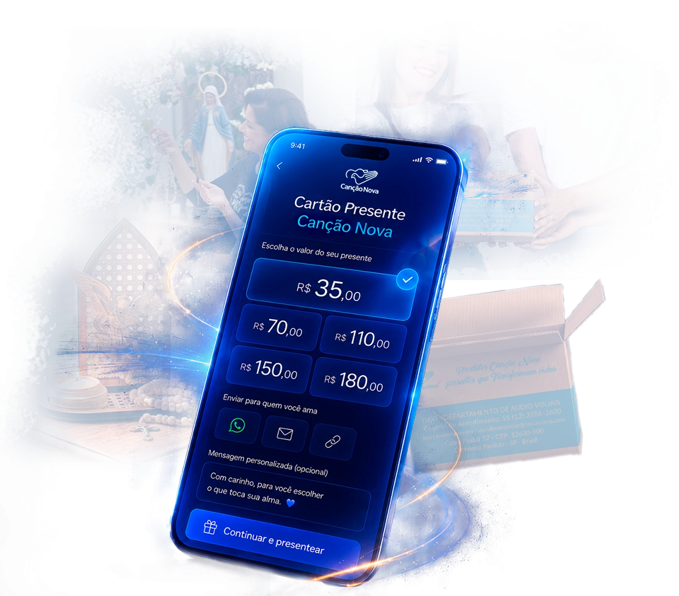 Gift Card Canção Nova