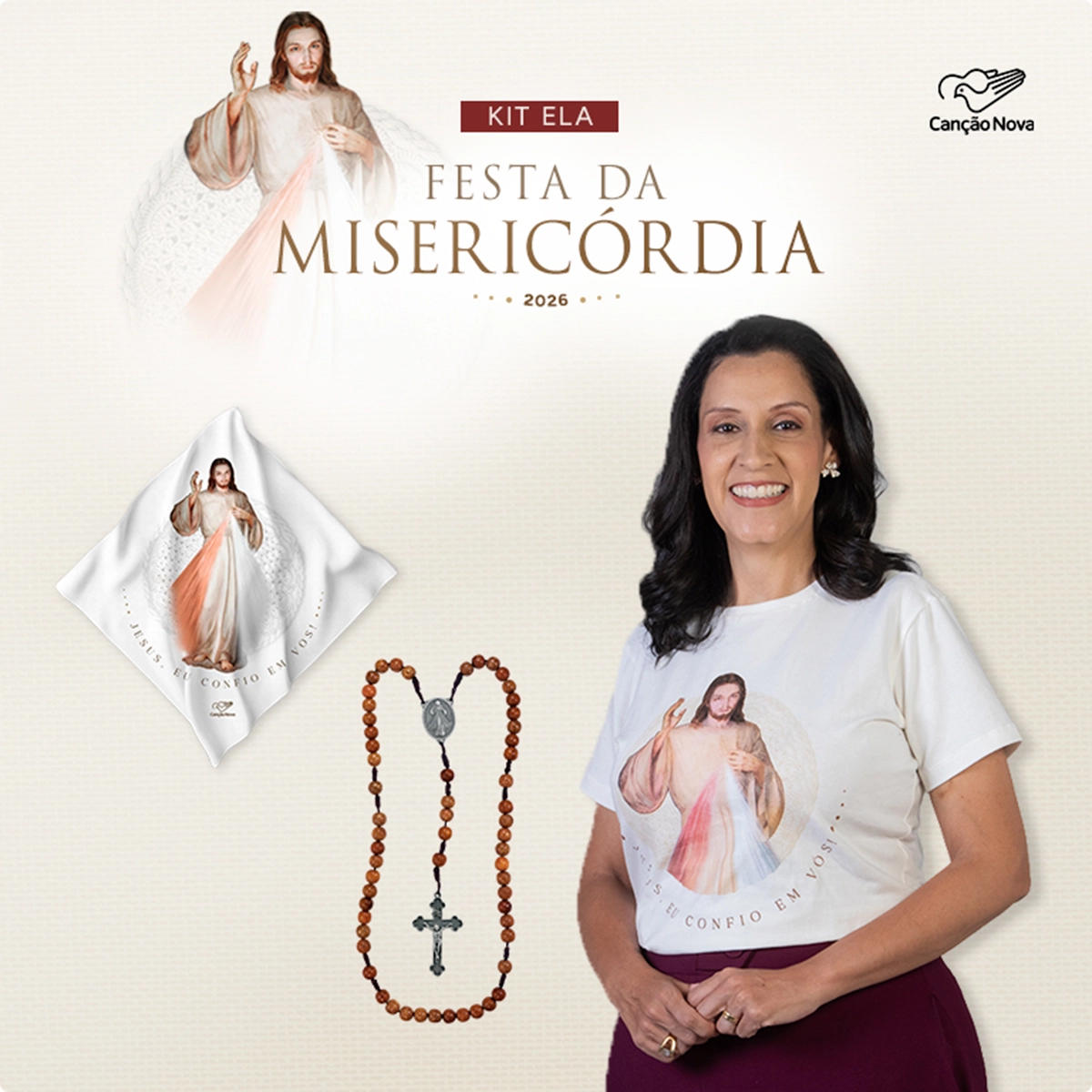 Kit Festa da Misericórdia - Ela