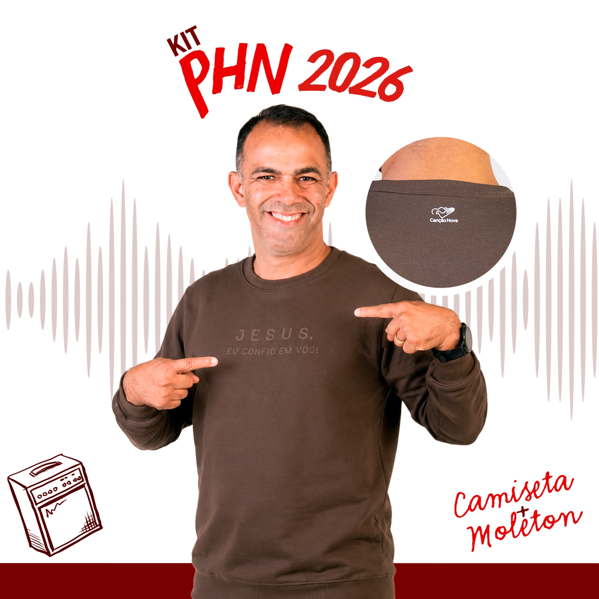 Kit PHN - Camiseta + Moletom Kit PHN - Camiseta + Moletom