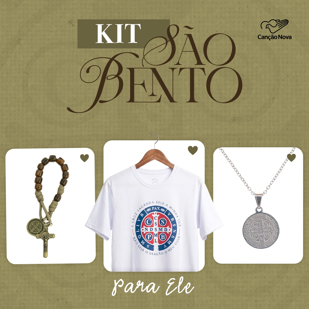 Kit São Bento - Para Ele