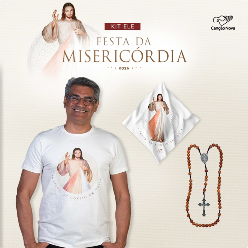 Kit Festa da Misericórdia - Ele