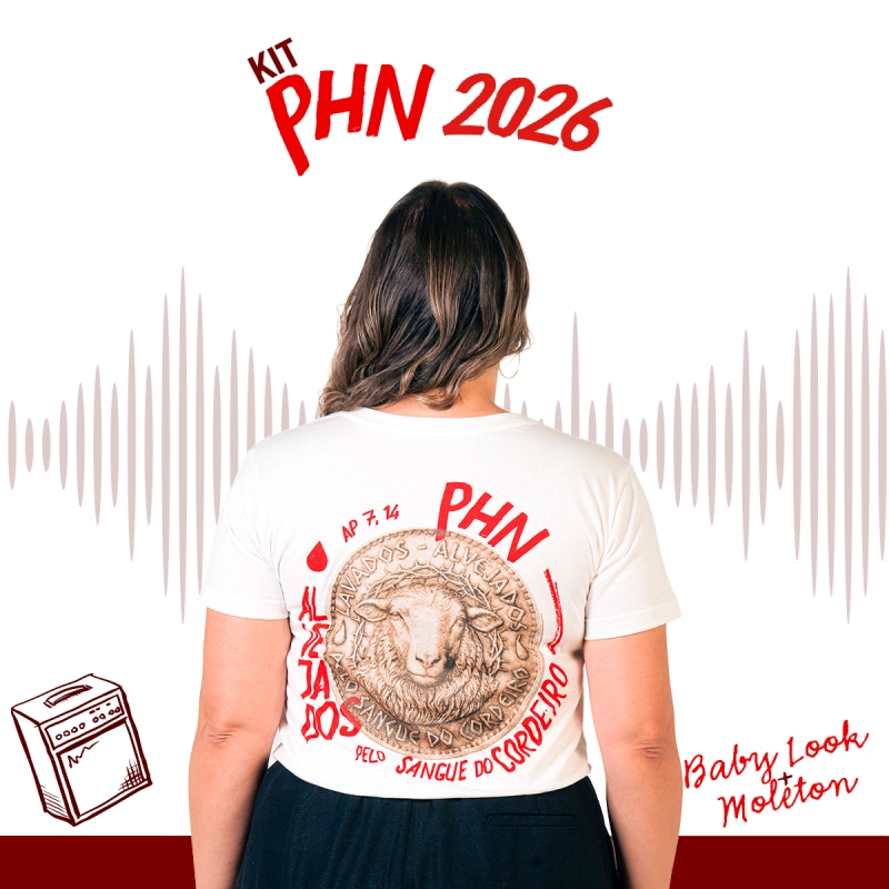 Kit PHN - Baby look + Moletom Kit PHN - Baby look + Moletom