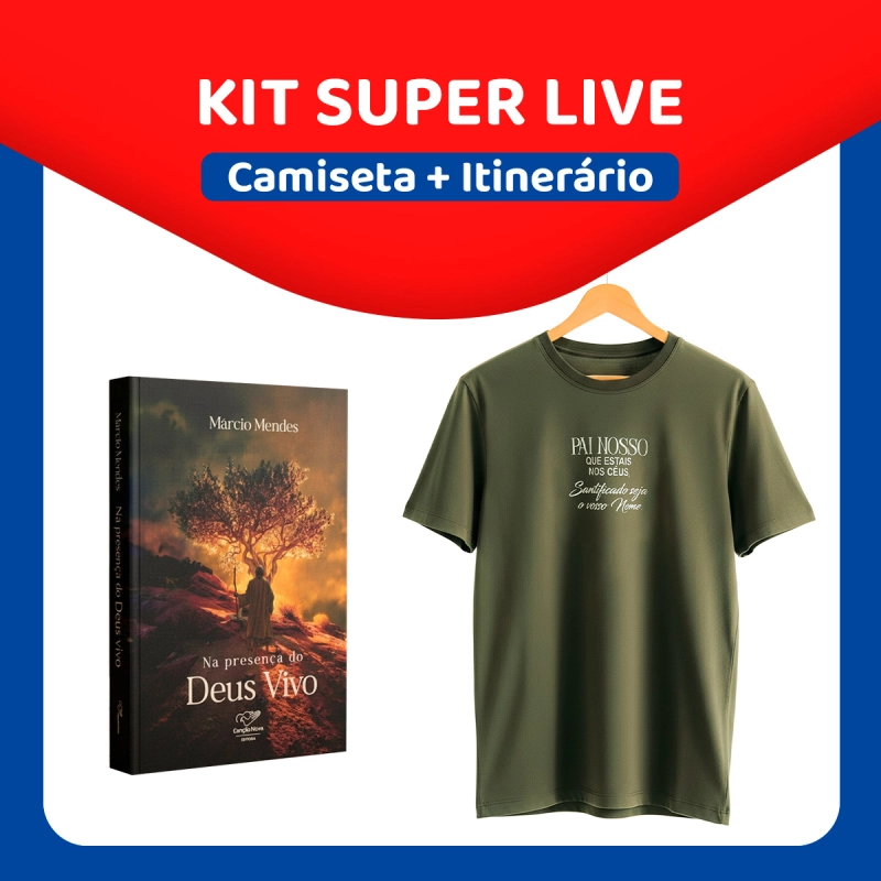Kit Super Live - Camiseta + Itinerário