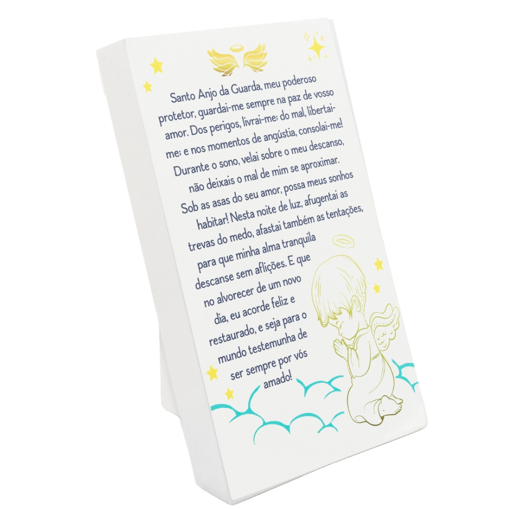 Adorno de Mesa Anjo da Guarda Adorno de Mesa Anjo da Guarda