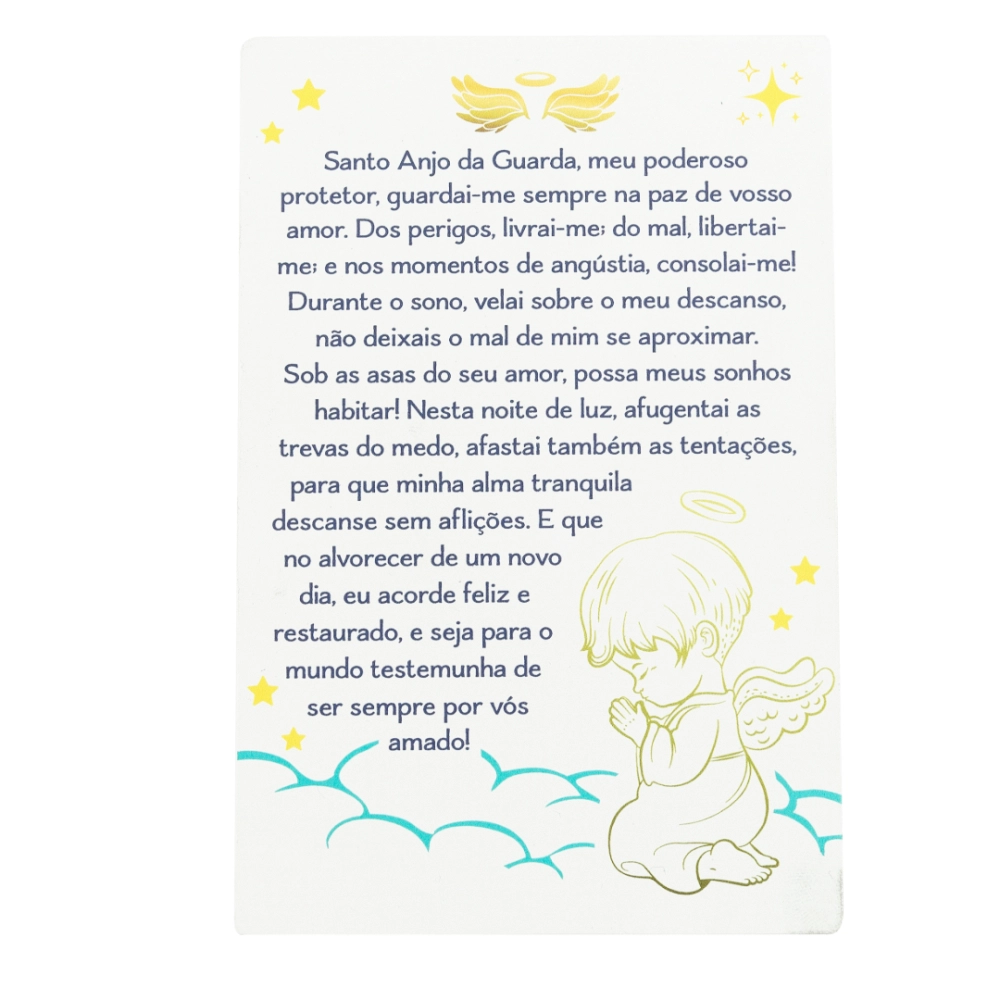 Adorno de Mesa Anjo da Guarda Adorno de Mesa Anjo da Guarda