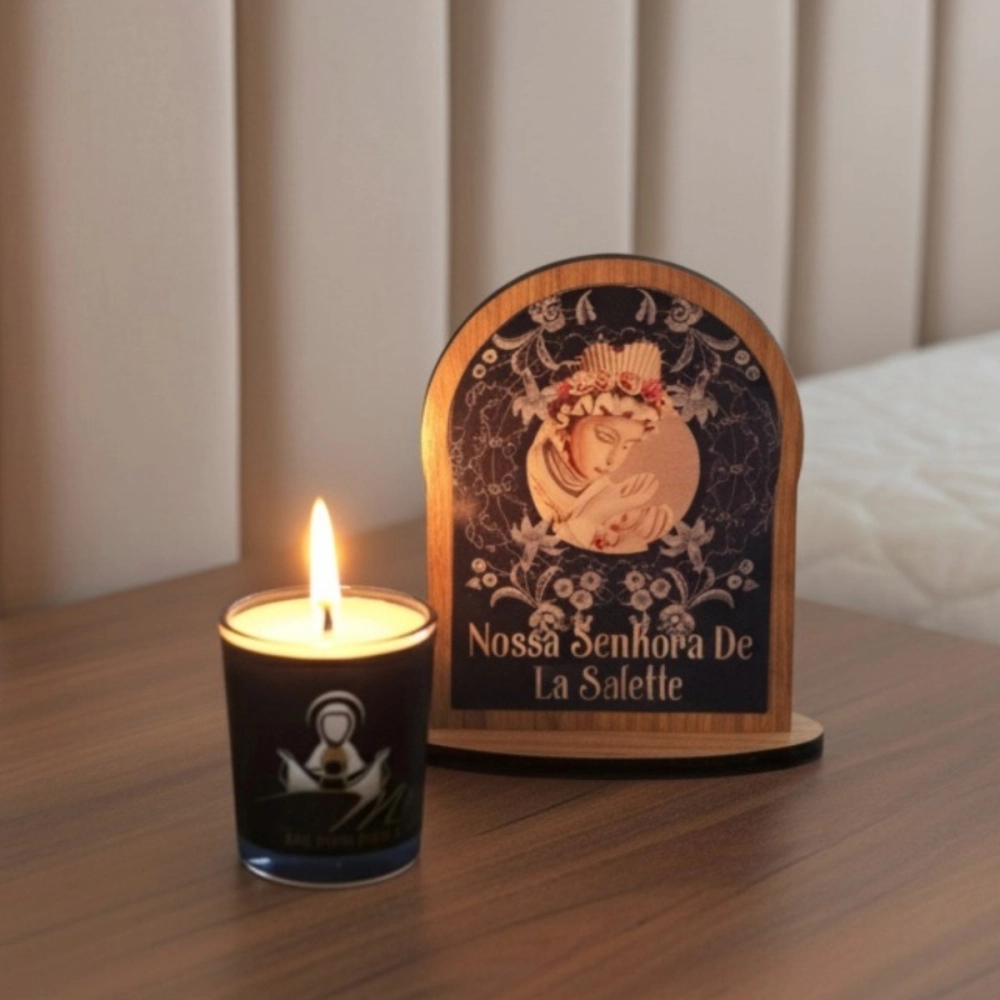 Adorno de Mesa Nossa Senhora De La Salette