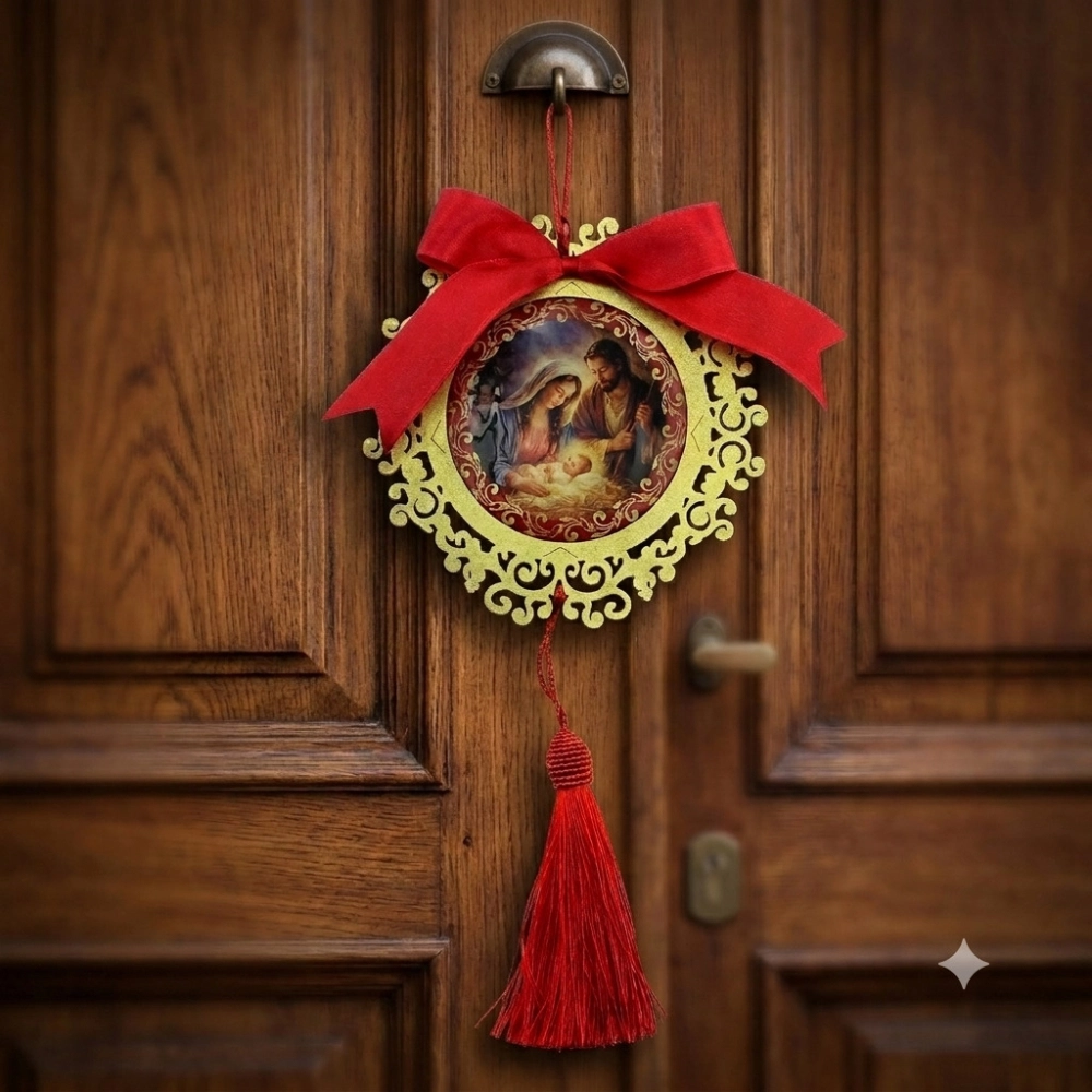 Adorno de Porta Natal