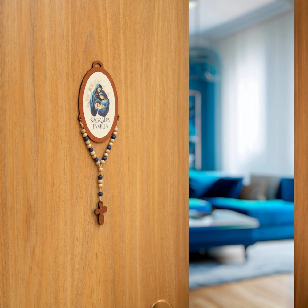 Adorno de Porta Sagrada Família Adorno de Porta Sagrada Família