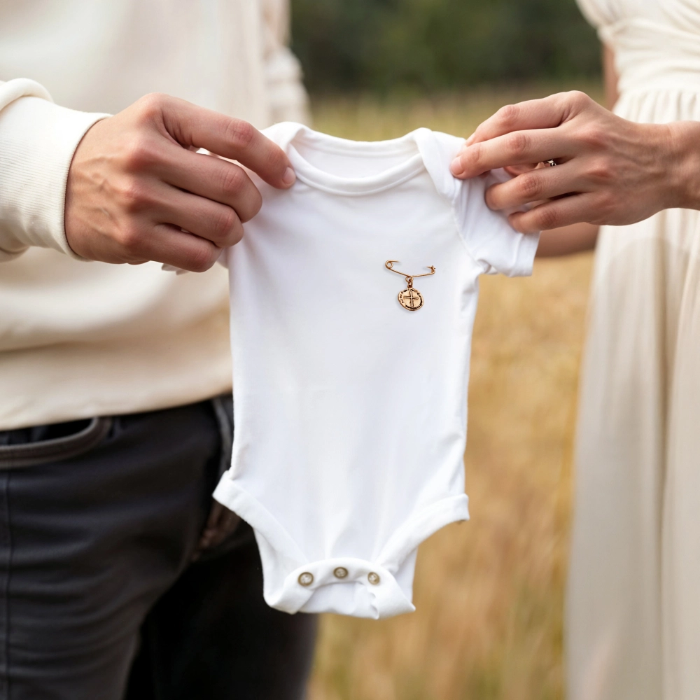 Alfinete Medalha das Duas Cruzes