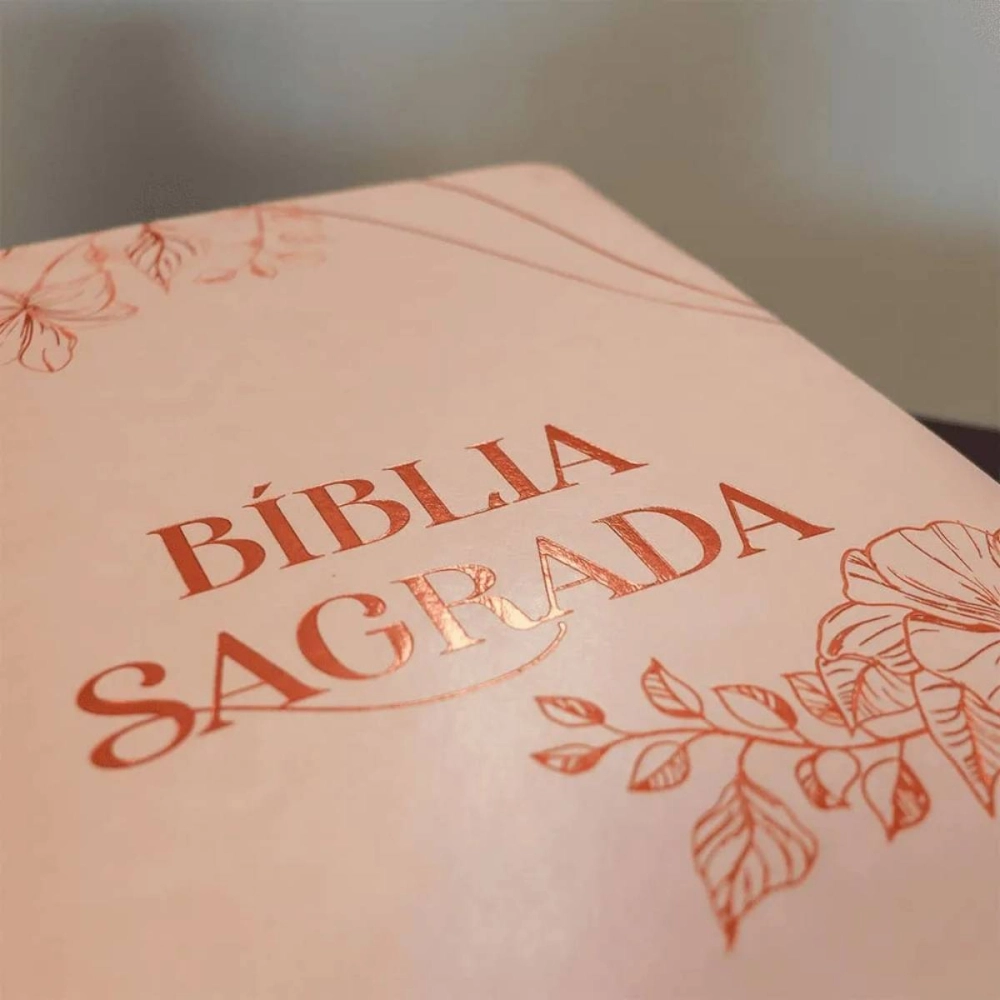 Bíblia Sagrada Tradução Oficial da CNBB - Luxo - Letra Grande - Feminina