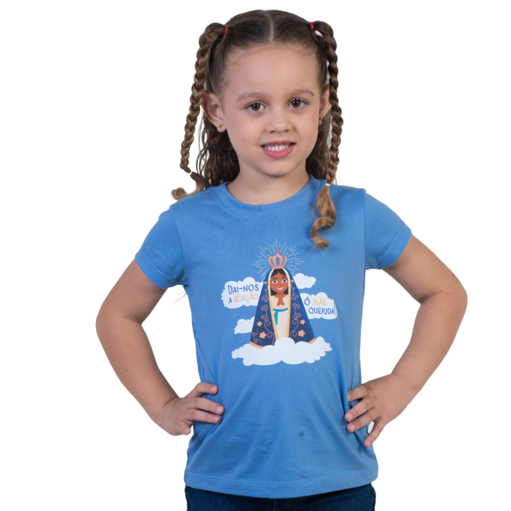 Baby Look Infantil Nossa Senhora Aparecida Baby Look Infantil Nossa Senhora Aparecida