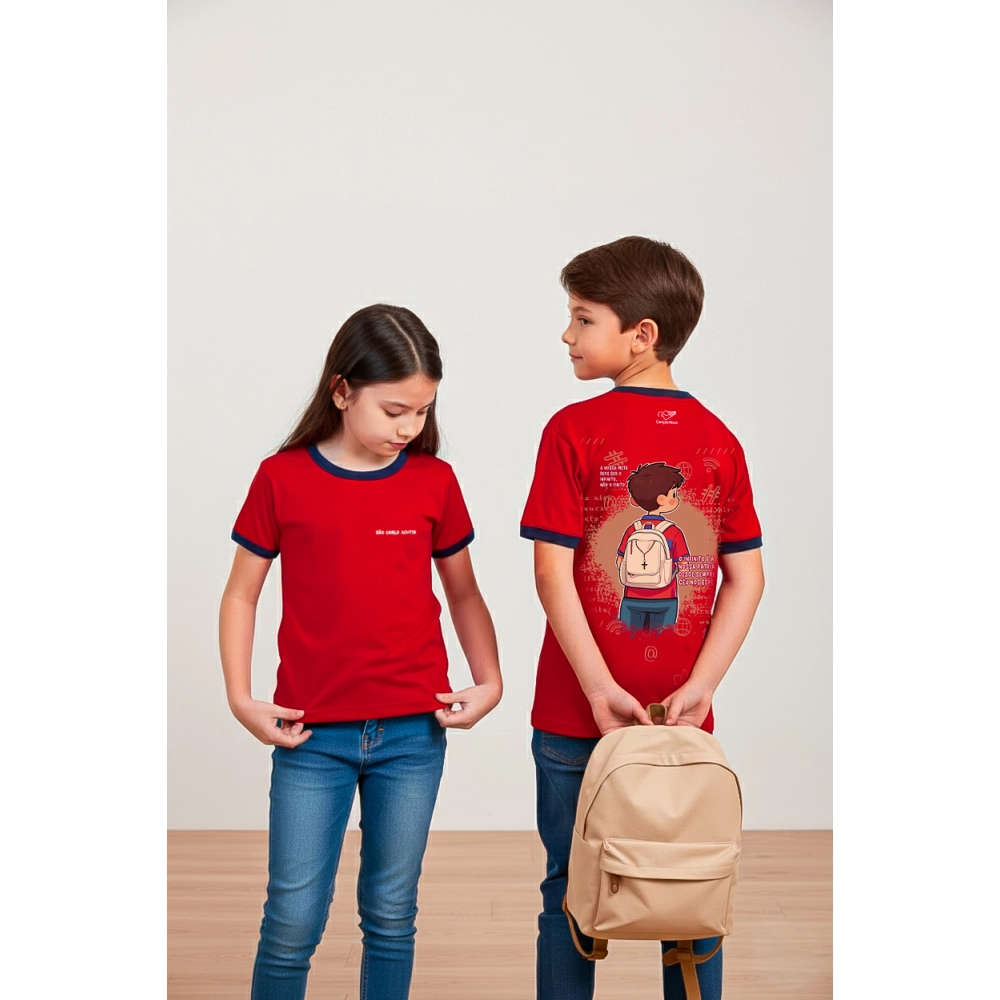 Baby Look Infantil São Carlo Acutis Baby Look Infantil São Carlo Acutis