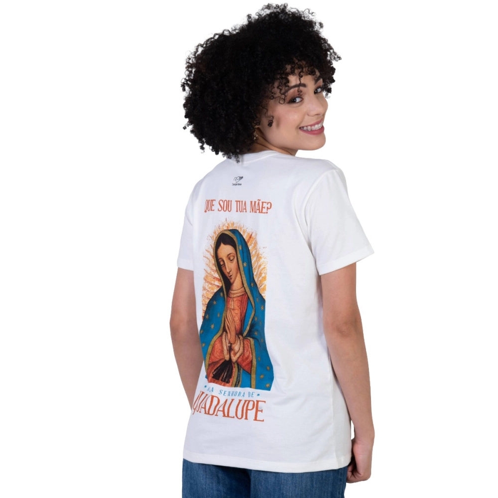 Baby Look Nossa Senhora de Guadalupe Baby Look Nossa Senhora de Guadalupe