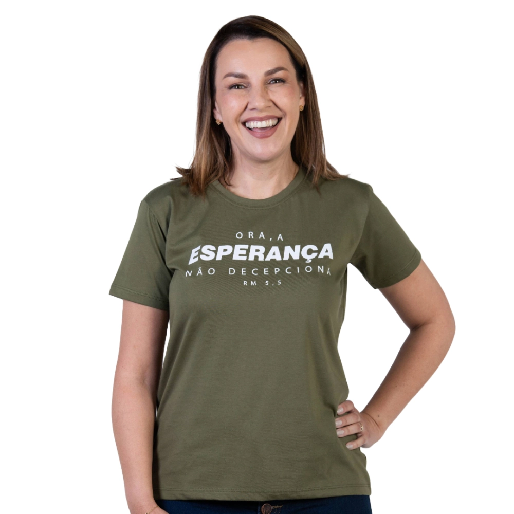 Baby Look Ora, a Esperança Não Decepciona Baby Look Ora, a Esperança Não Decepciona