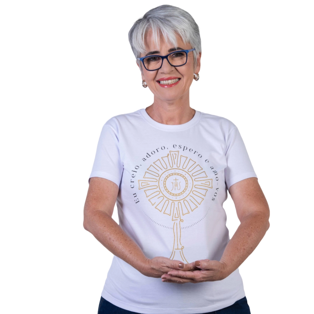 Baby Look Ostensório Baby Look Ostensório