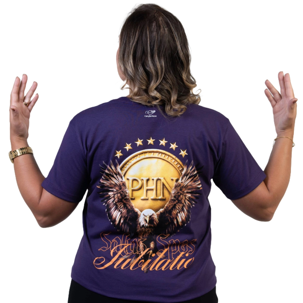 Baby Look PHN 2025 - Salvação, Esperança E Júbilo Baby Look PHN 2025 - Salvação, Esperança E Júbilo