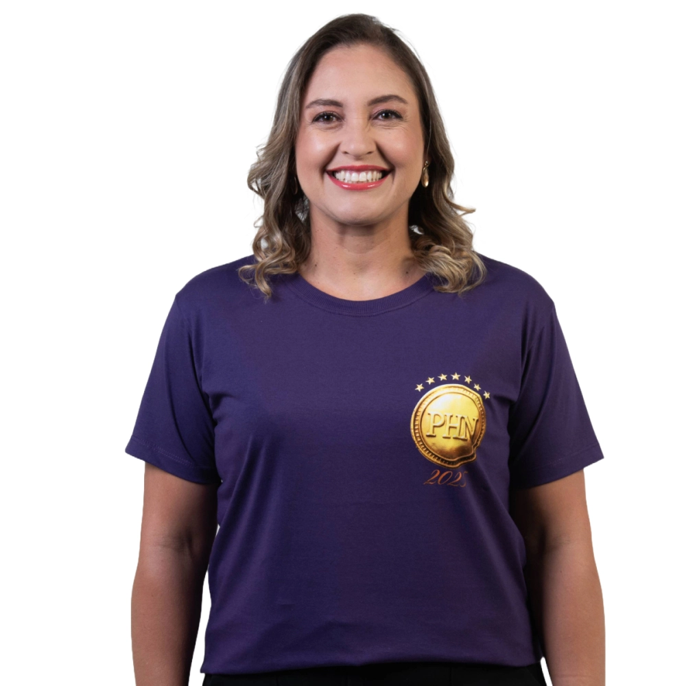 Baby Look PHN 2025 - Salvação, Esperança E Júbilo Baby Look PHN 2025 - Salvação, Esperança E Júbilo