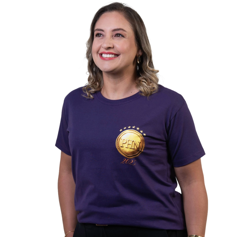 Baby Look PHN 2025 - Salvação, Esperança E Júbilo Baby Look PHN 2025 - Salvação, Esperança E Júbilo