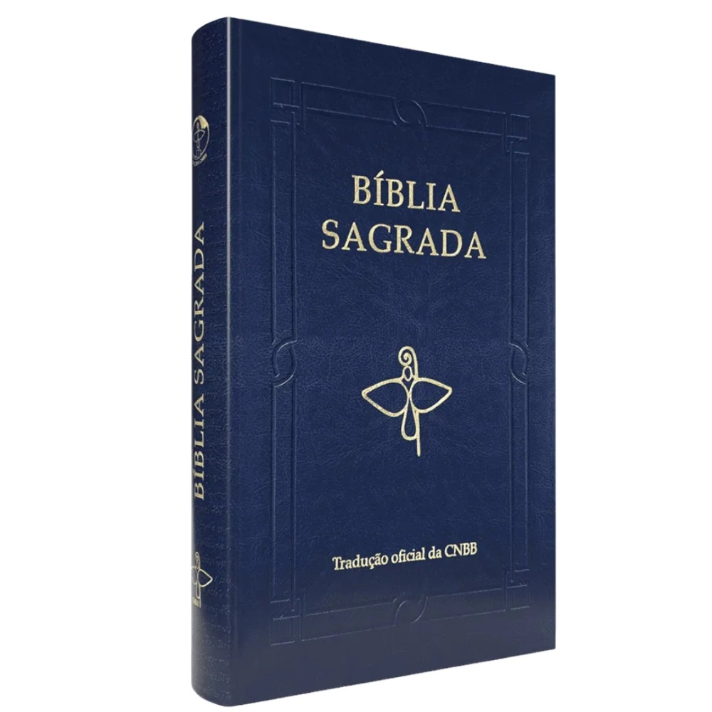 Bíblia Luxo Letra Grande - Azul