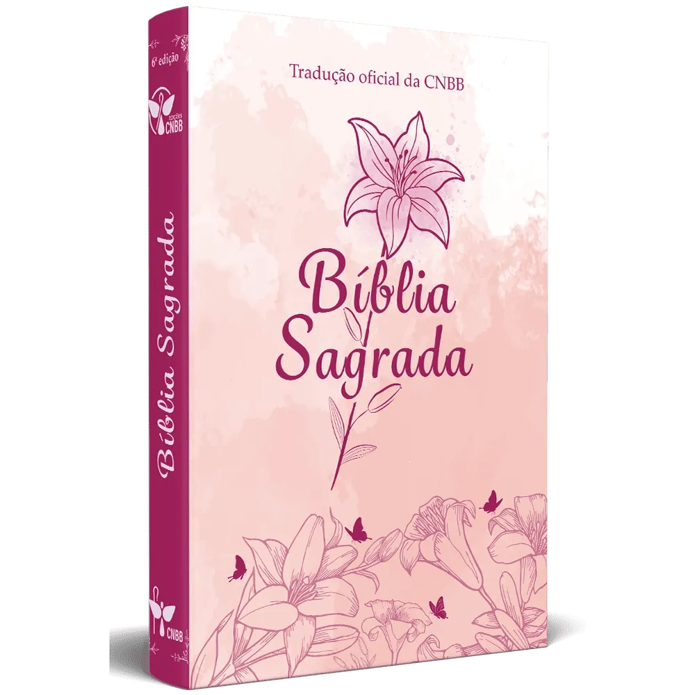 Bíblia Sagrada Tradução Oficial - Lirio - Capa Feminina