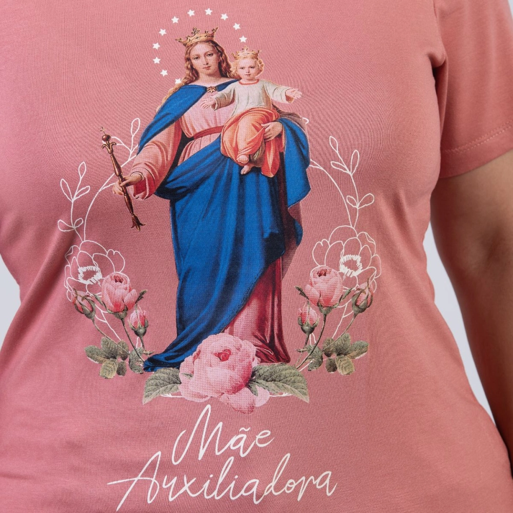 Blusa Nossa Senhora Auxiliadora Blusa Nossa Senhora Auxiliadora