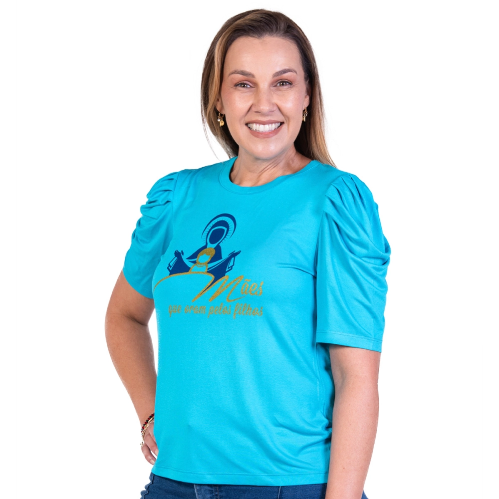 Blusa Plus Size Mães que Oram pelos Filhos